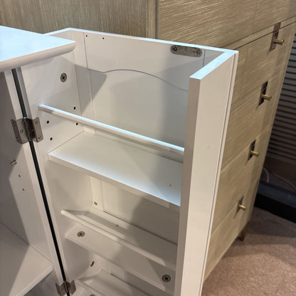 White Storage Cabinet