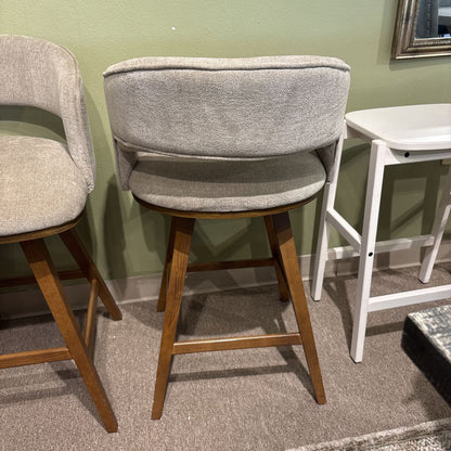 Swivel Tufted Bar Stool (SET OF 2)