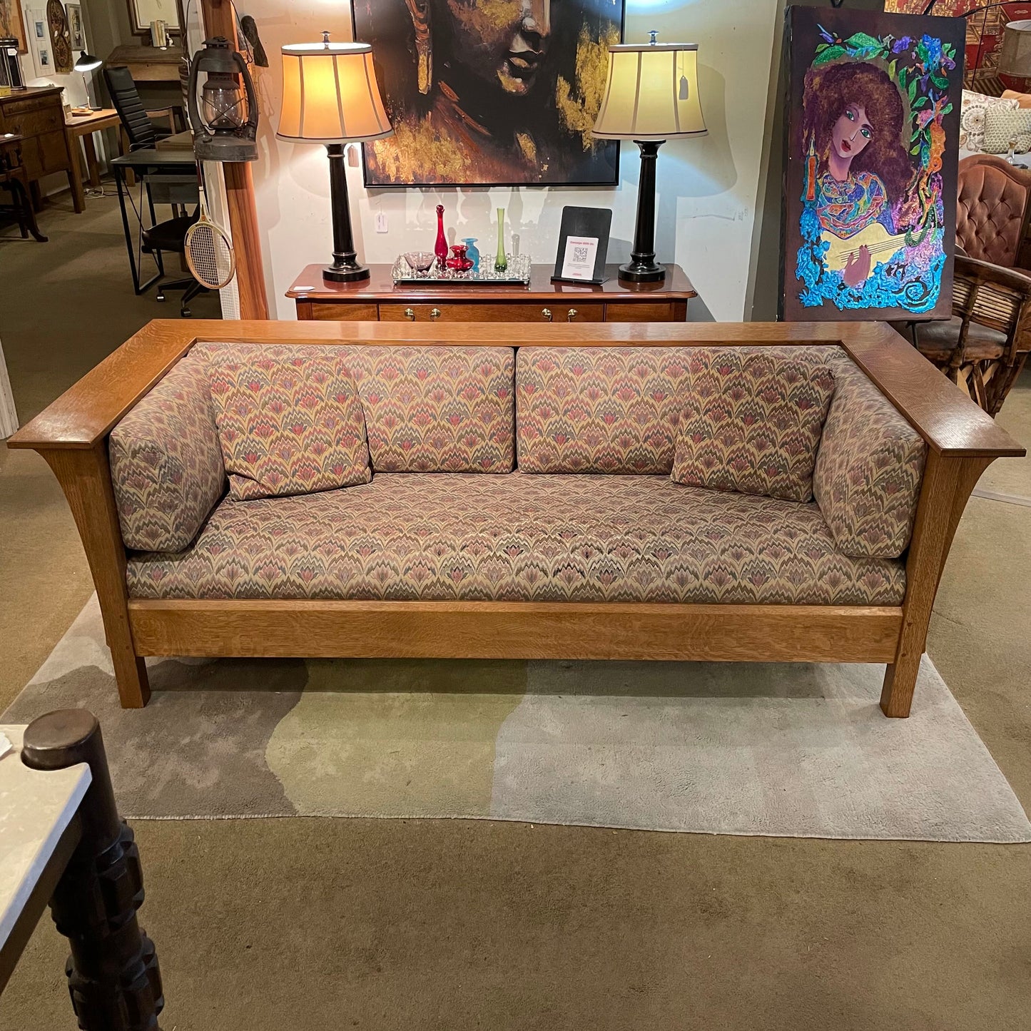 STICKLEY Prairie Settle Sofa