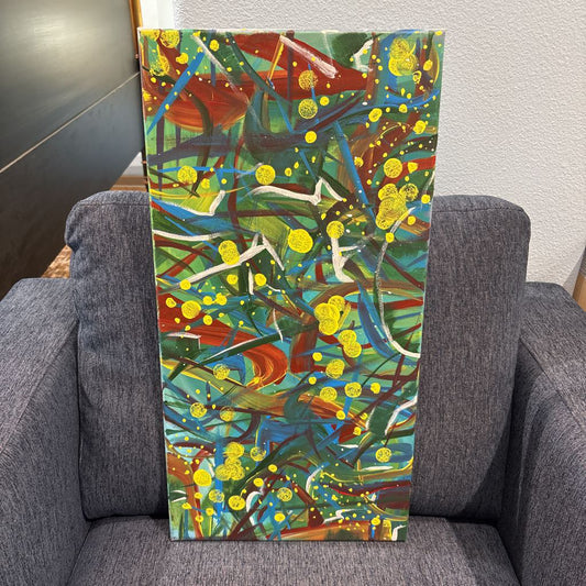 Abstract Forest Colors Art ART