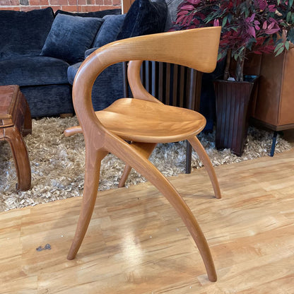 Domitalia Post Modern Sculptural Star Dining Chair