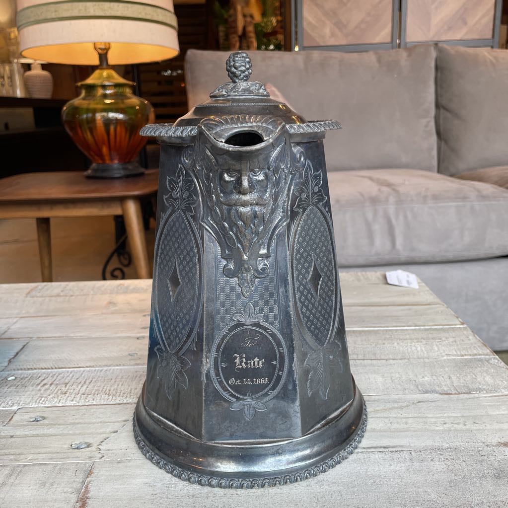 Antique Meriden Kettle-Marked "Kate 1863"