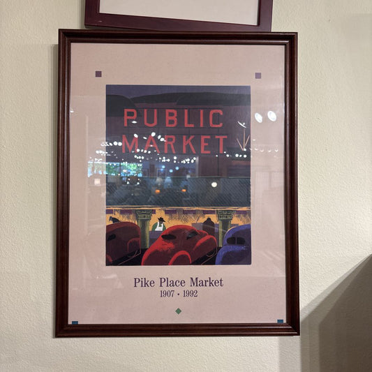 Pike Place Market Print ART