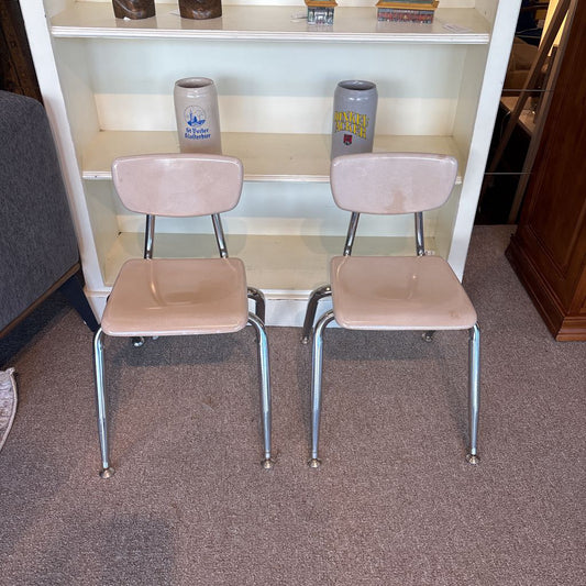 Small School Metal Chairs U ACCENT CHAIRS