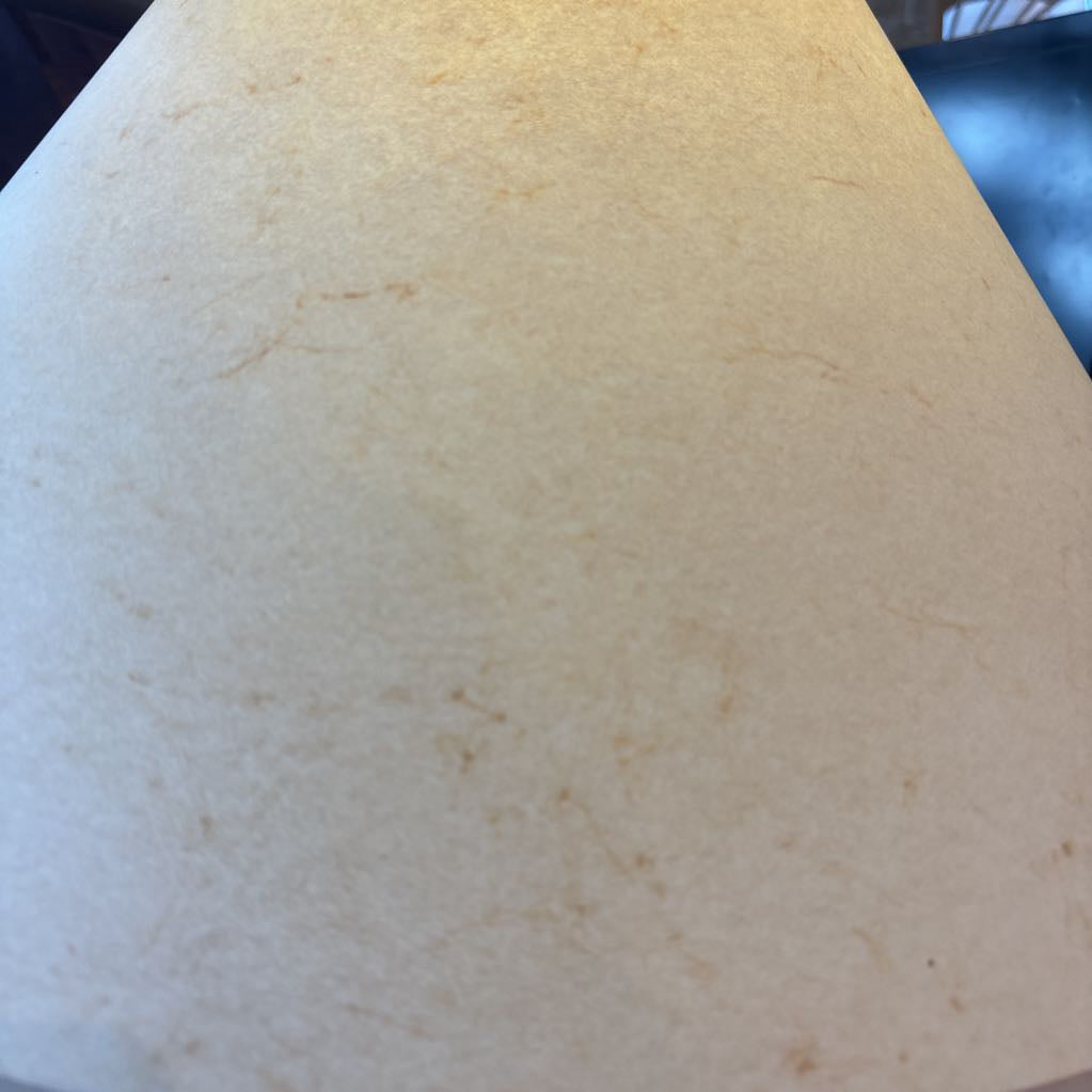 Vintage Ceramic Yellow Block Pattern Lamp LAMPS
