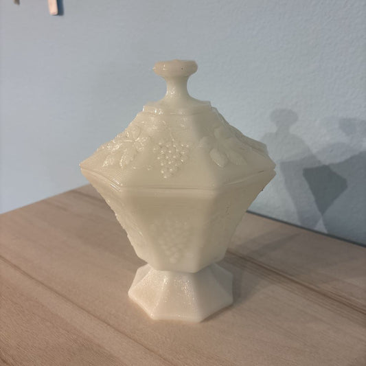 Milk Glass Candy Dish SMALLS