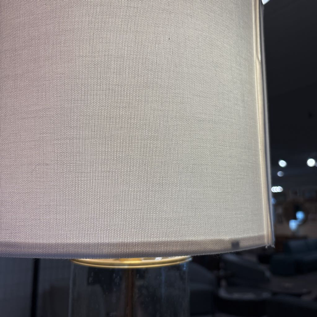 Gold & Glass Table Lamp