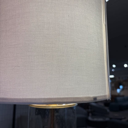 Gold & Glass Table Lamp