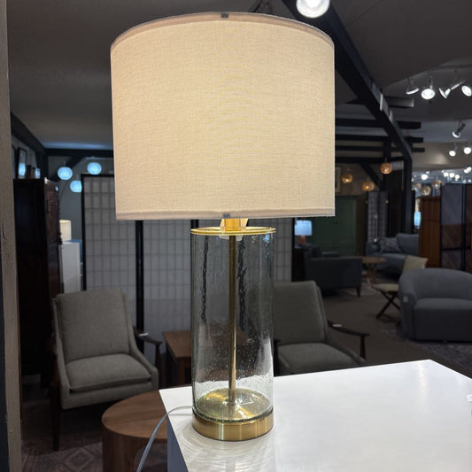 Gold & Glass Table Lamp LAMPS