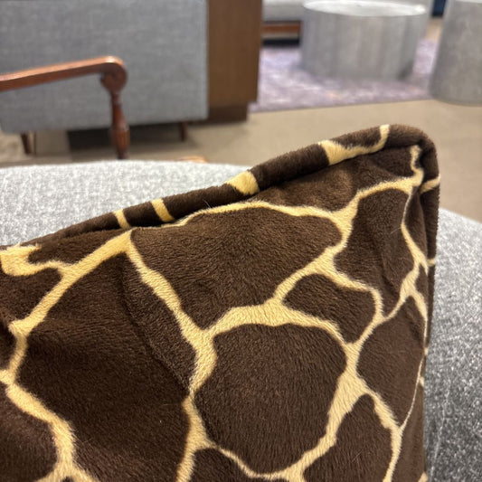 Giraffe Pattern Pillow