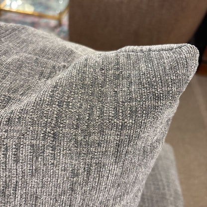Grey RAF Sectional w/ Ottoman