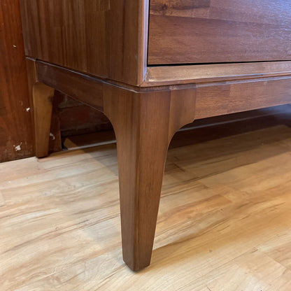 Staggered Plank Walnut Sideboard