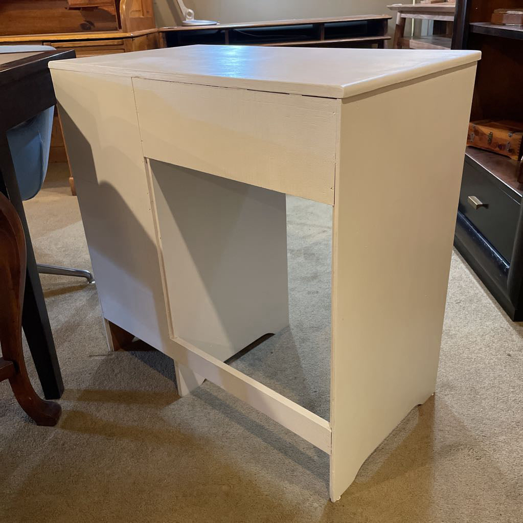 Petite 3 Drawer White Desk C DESKS