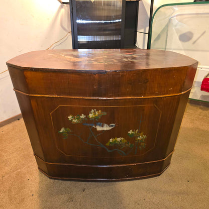 Chinese Hand Painted Decorative Tub