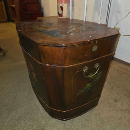 Chinese Hand Painted Decorative Tub