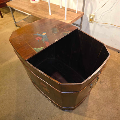 Chinese Hand Painted Decorative Tub