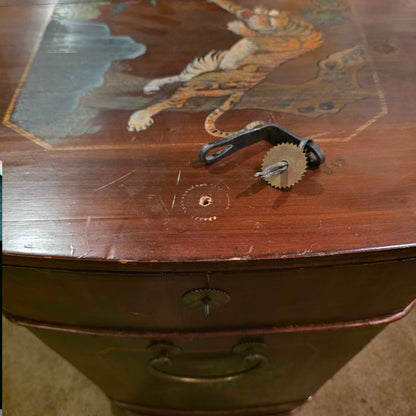 Chinese Hand Painted Decorative Tub