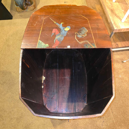 Chinese Hand Painted Decorative Tub