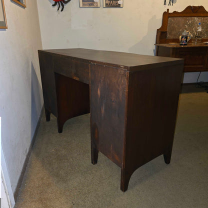 Drexel Mahogany Desk/Vanity with Bench