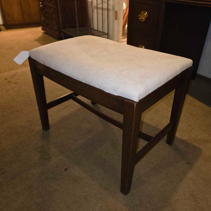 Drexel Mahogany Desk/Vanity with Bench