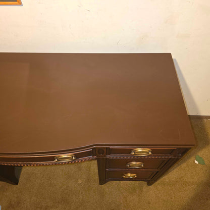 Drexel Mahogany Desk/Vanity with Bench