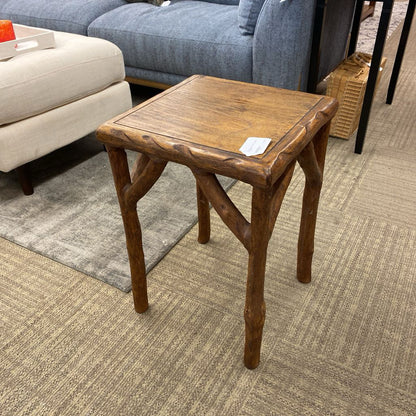 Wooden Branch Stick Leg Side Table C SIDE TABLES
