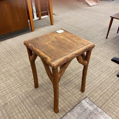 Wooden Branch Stick Leg Side Table C SIDE TABLES