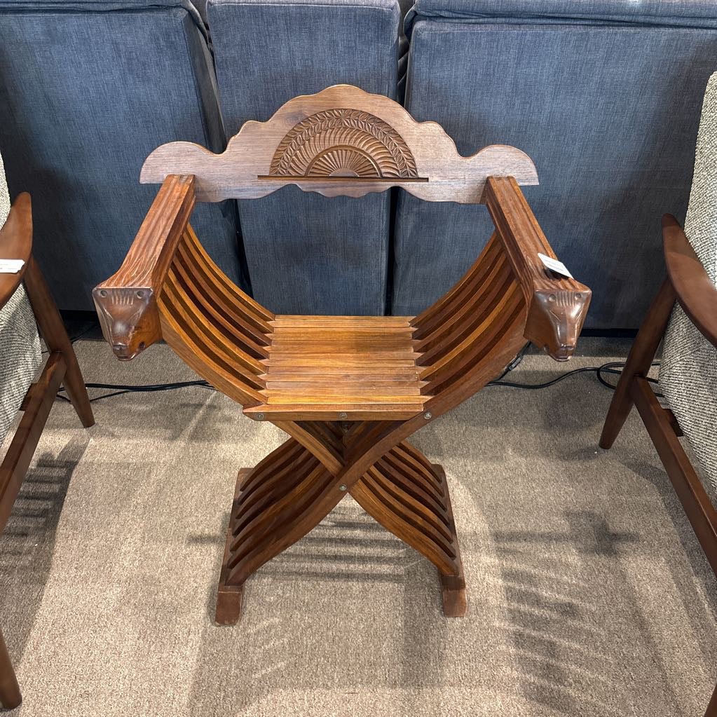 Vintage Italian Savonarola table