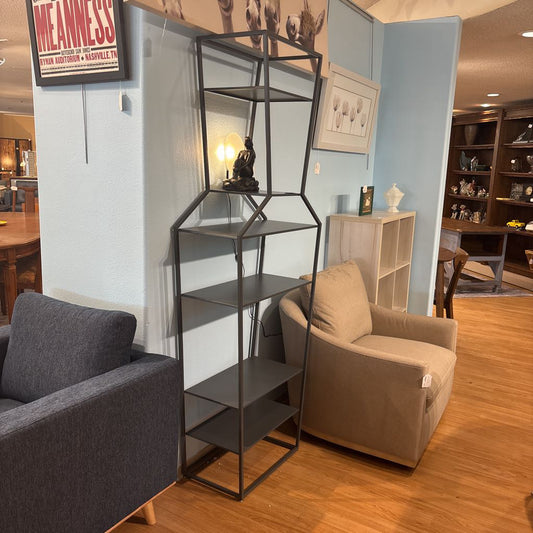 Black Metal Bookshelf C BOOKSHELVES
