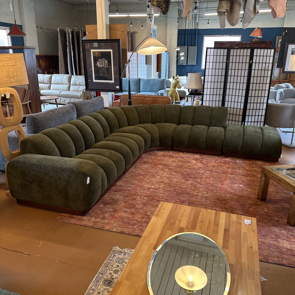Laurel Olive RAF Chaise Sectional