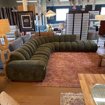 Laurel Olive RAF Chaise Sectional