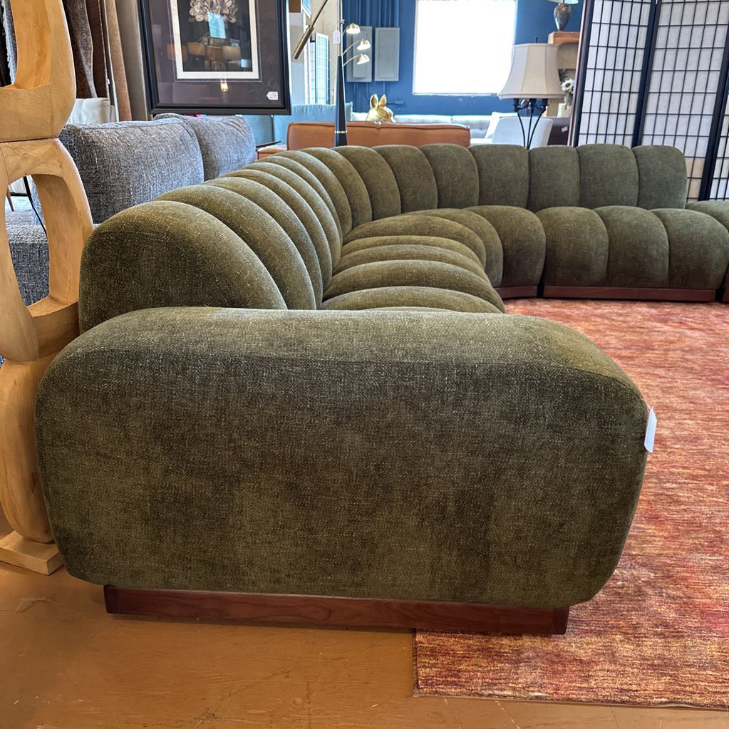 Laurel Olive RAF Chaise Sectional