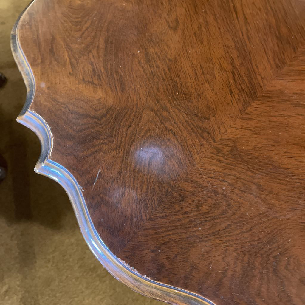 Vintage Tilt Top Entry Table C SIDE TABLES