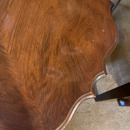 Vintage Tilt Top Entry Table C SIDE TABLES