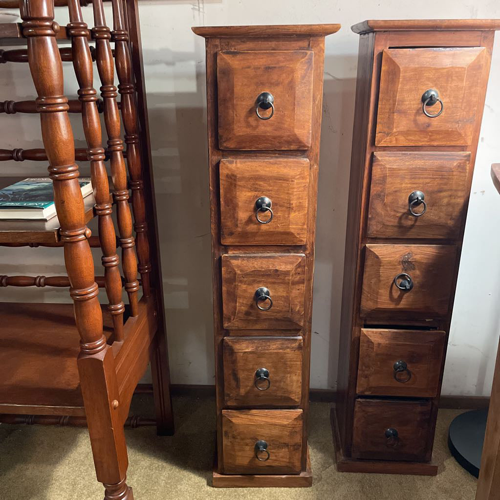 Five Drawer Skinny Chest C CABINETS