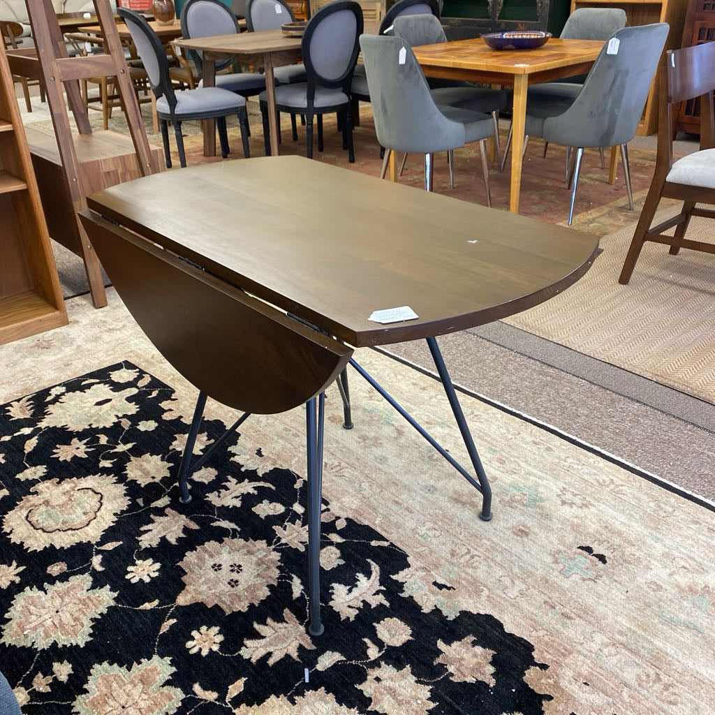 WEST ELM JULES Round Drop Leaf Dining Table (AS IS) C DINING TABLES
