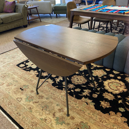 WEST ELM JULES Round Drop Leaf Dining Table (AS IS) C DINING TABLES