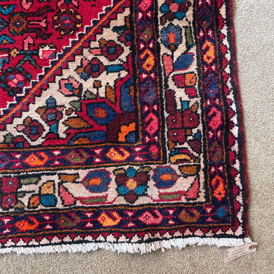 3'10"x 9'11"70's Persian Wool Rug RUGS