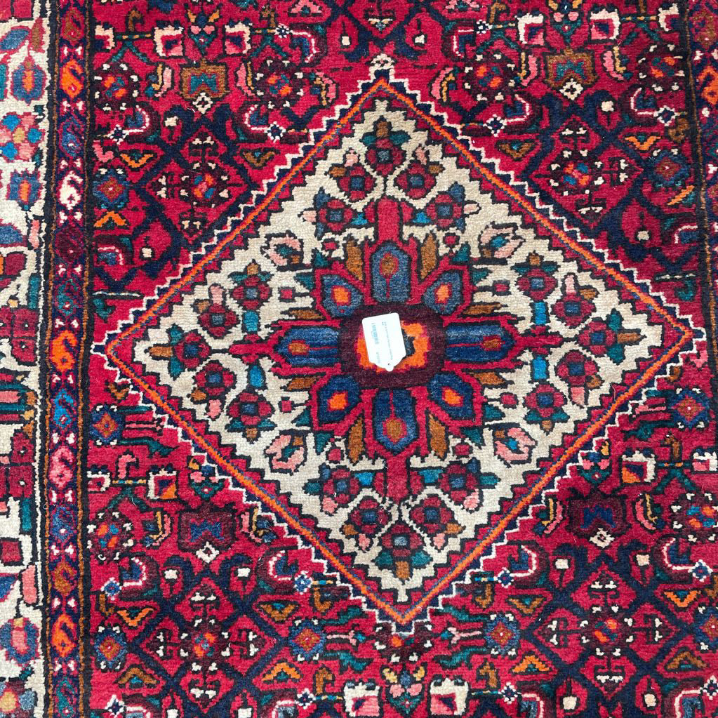 3'10"x 9'11"70's Persian Wool Rug RUGS