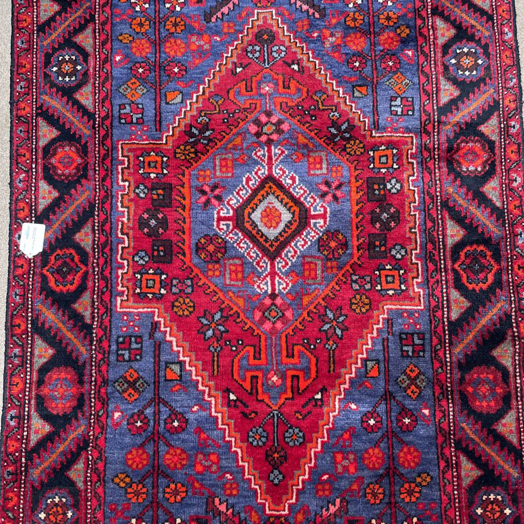 3'5" x 4'10" 30's Persian Hand Knotted Rug