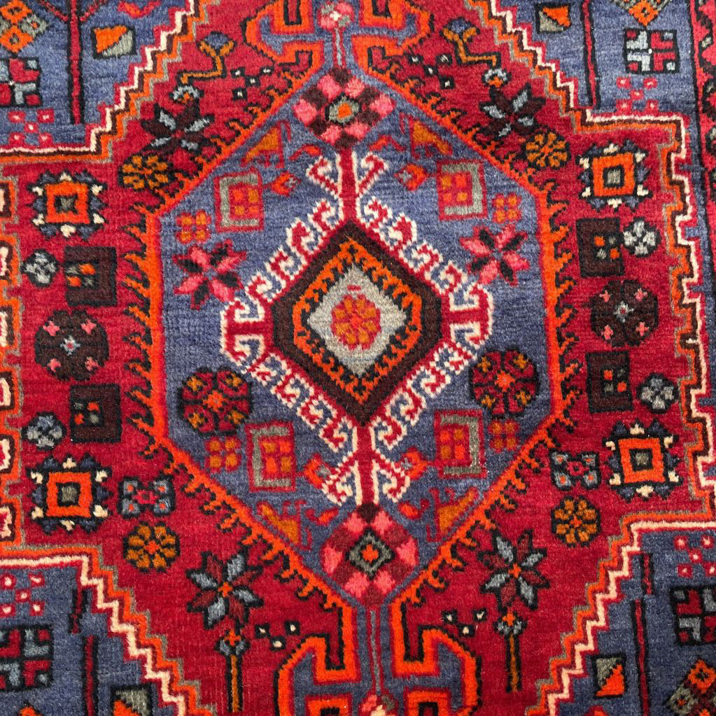 3'5" x 4'10" 30's Persian Hand Knotted Rug