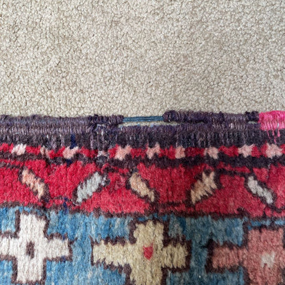 11'x2'3'10" Hand Knotted Persian Runner Rug