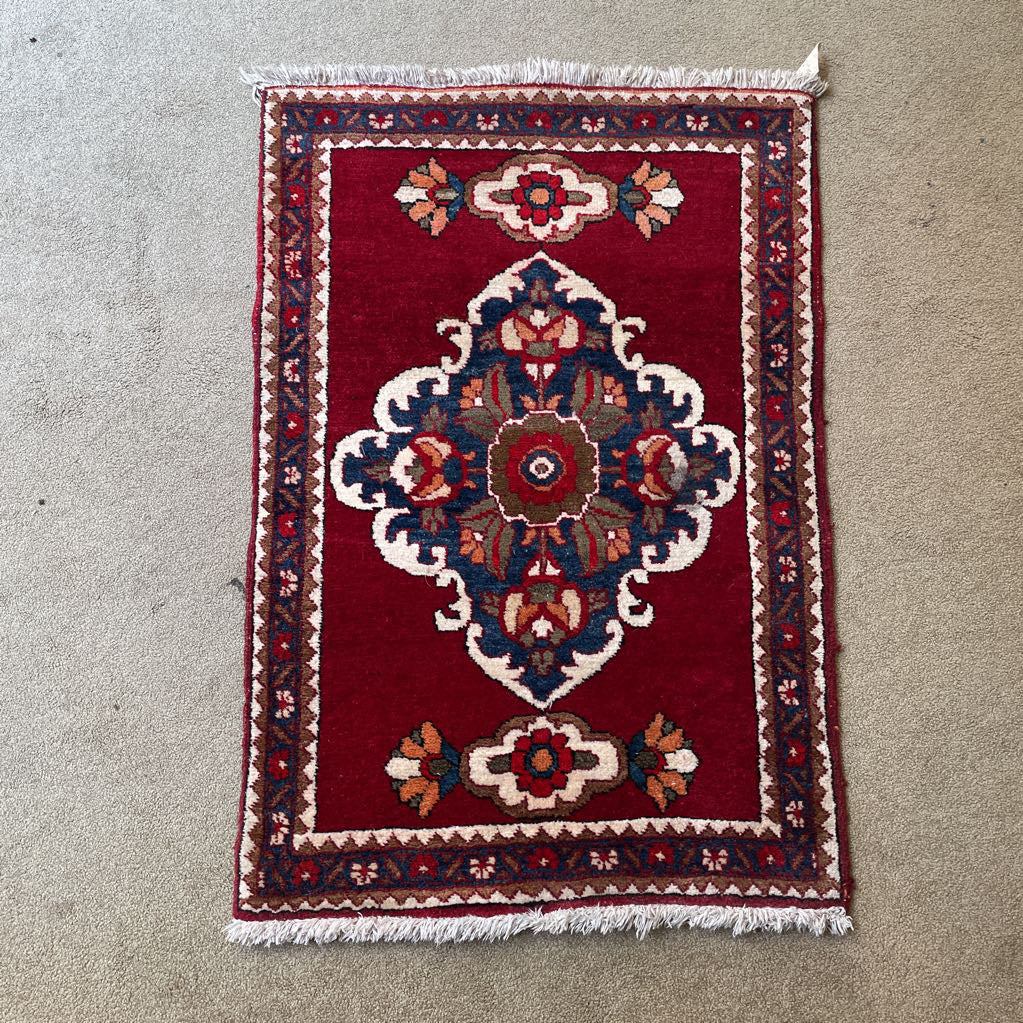 2.5 x 3.6 1940s Persian Bijan Rug RUGS