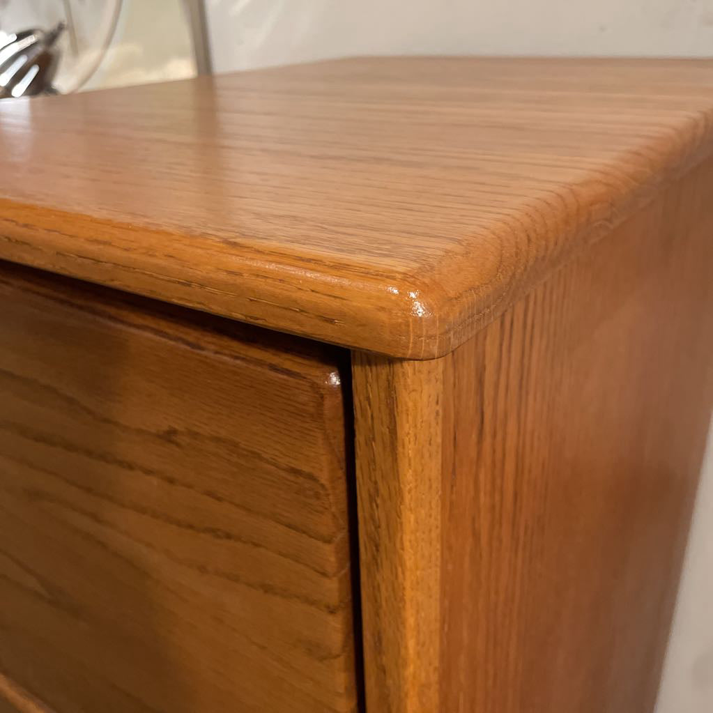 Oak Three Drawer Filing Cabinet C CABINETS