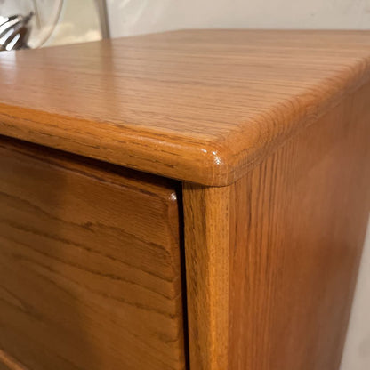 Oak Three Drawer Filing Cabinet C CABINETS