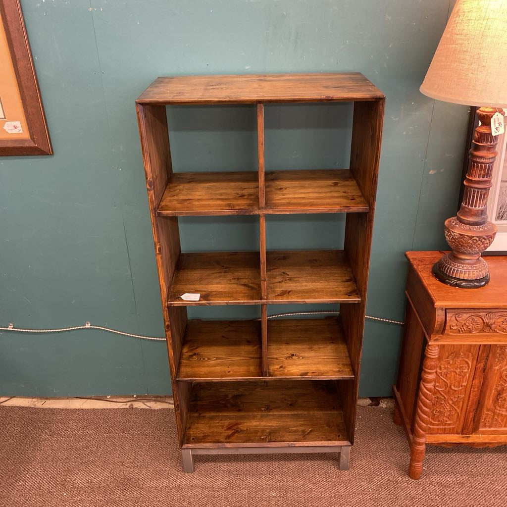 IKEA NORNAS Dark Wood Stain Bookcase