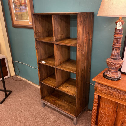 IKEA NORNAS Dark Wood Stain Bookcase