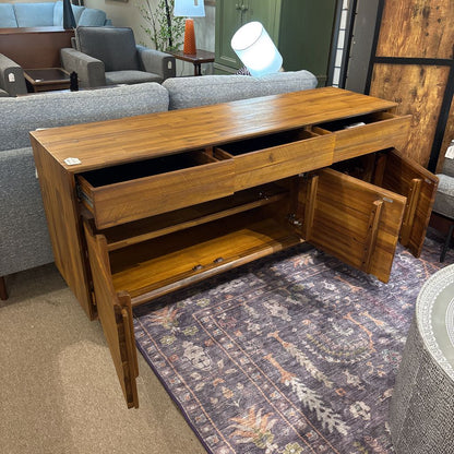 Brushed Pecan Sideboard
