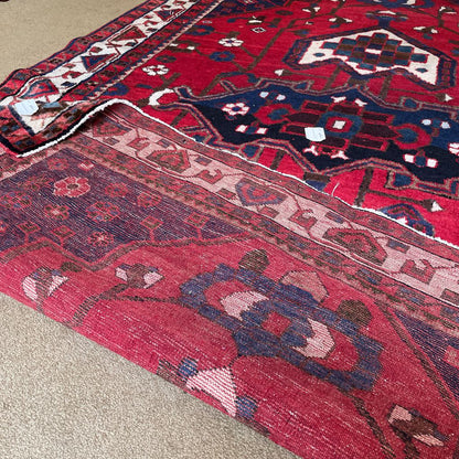 5'10 x 8'7 Red Traditional Rug