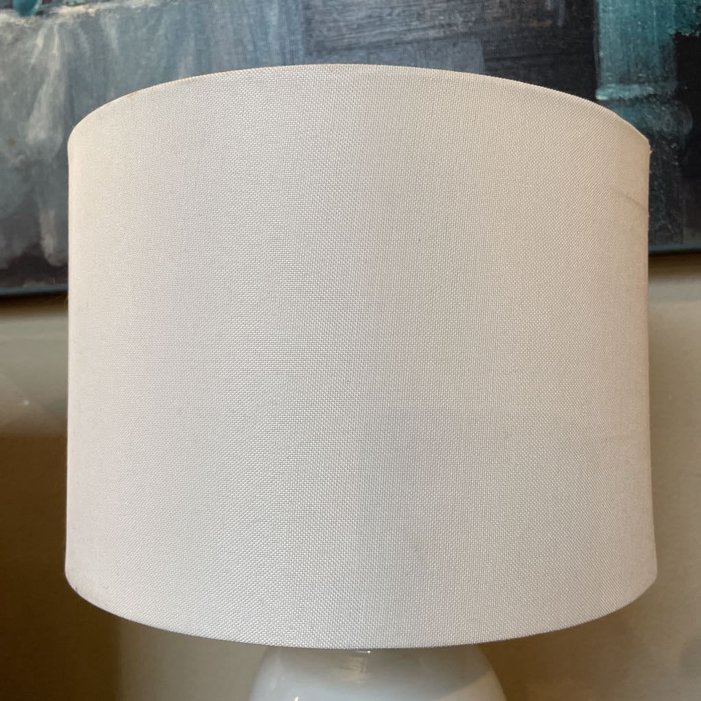 Gray and White Two Tone Gradient Table Lamp LAMPS